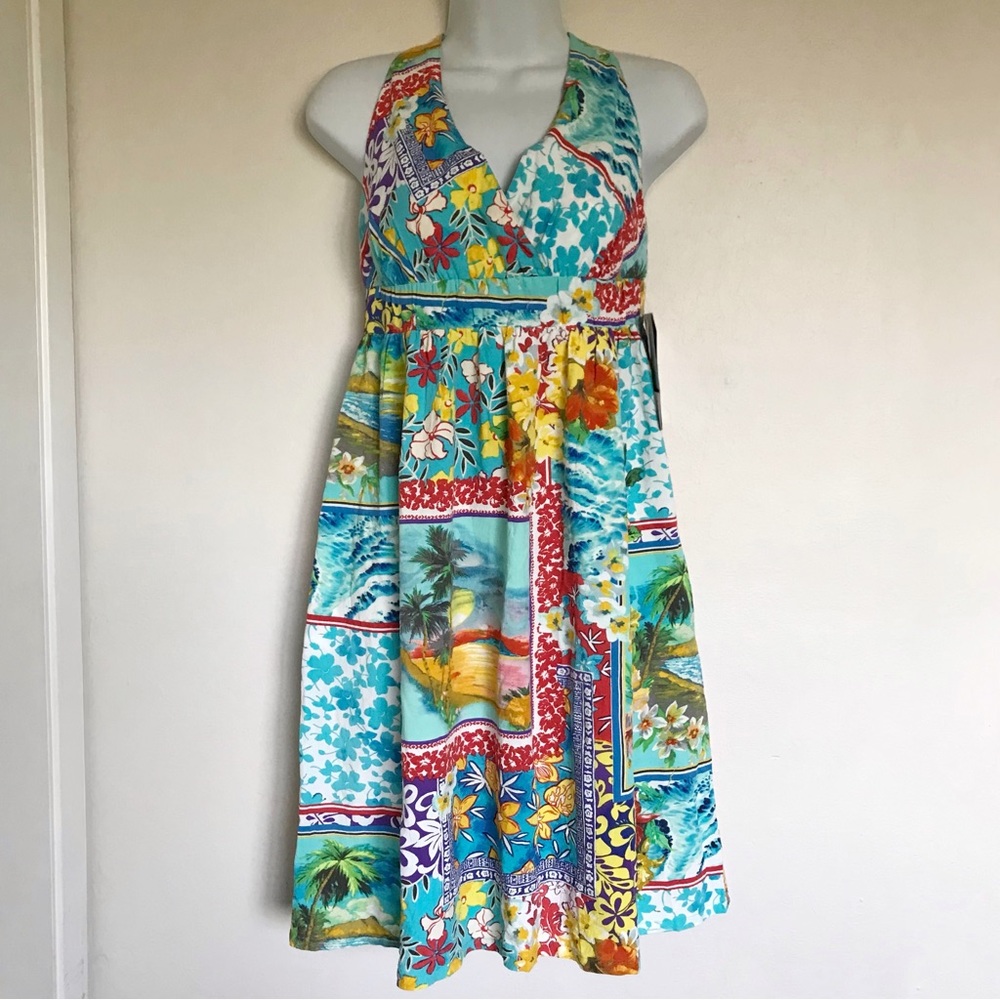 NEW Jams World Island Magic Dress Women's Size Small Made in Hawaii USA